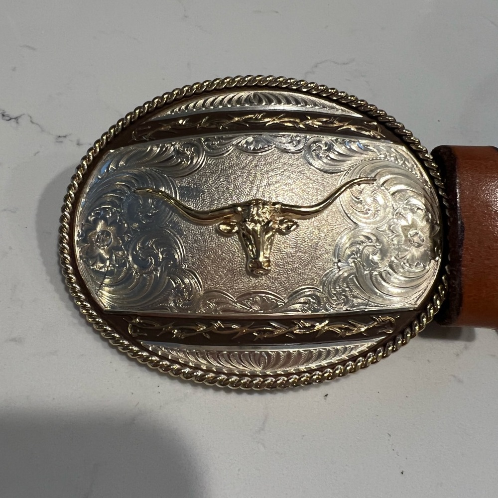 Texas Leather Belt